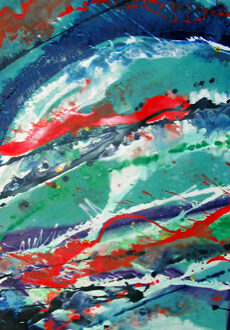 Whitewater Cavern, 2011,<br>mixed media